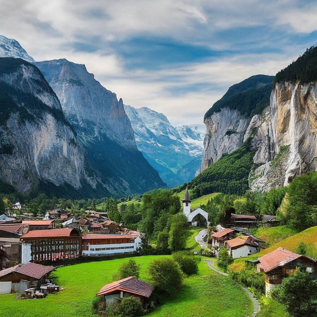 Lauterbrunnen: A Valley Cascading with Beauty