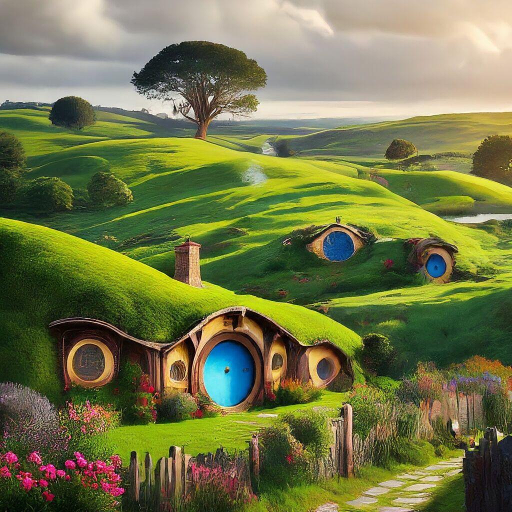 Roaming through the Hobbiton Movie Set: A Journey into Middle-earth
